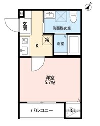 北浦和駅 徒歩14分 2階の物件間取画像